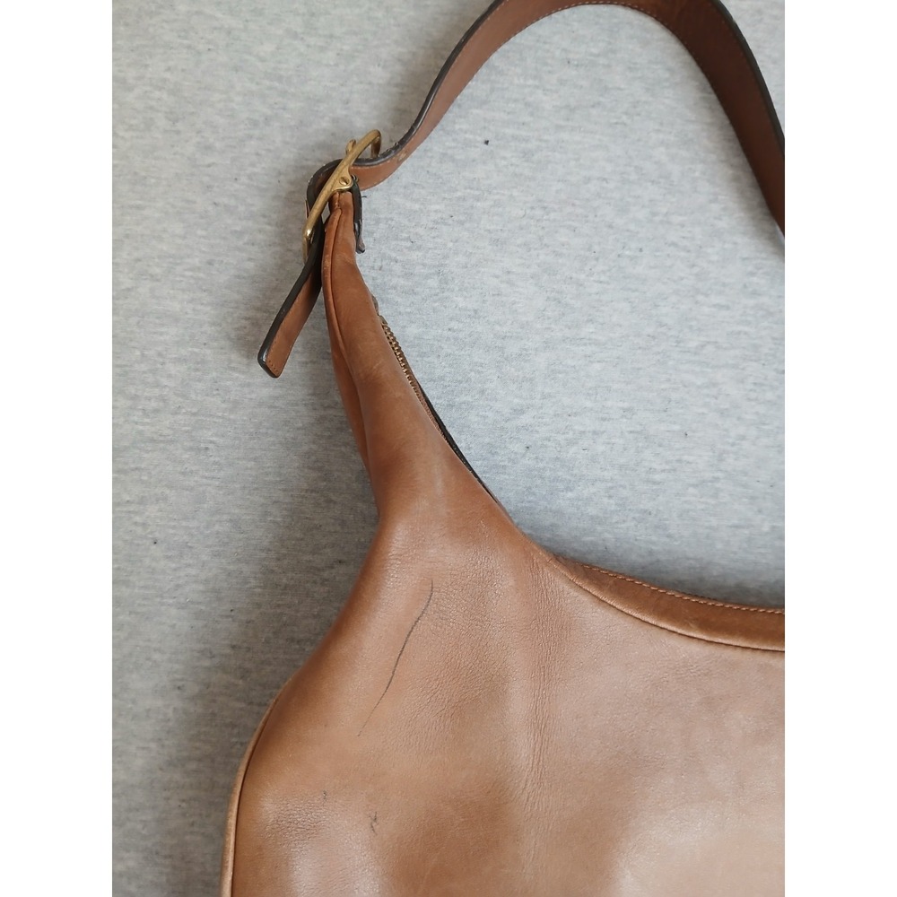 Coach Purse Ergo Leather Hobo Shoulder Bag Designer 9591 Y2k Brown - Picture 8 of 16